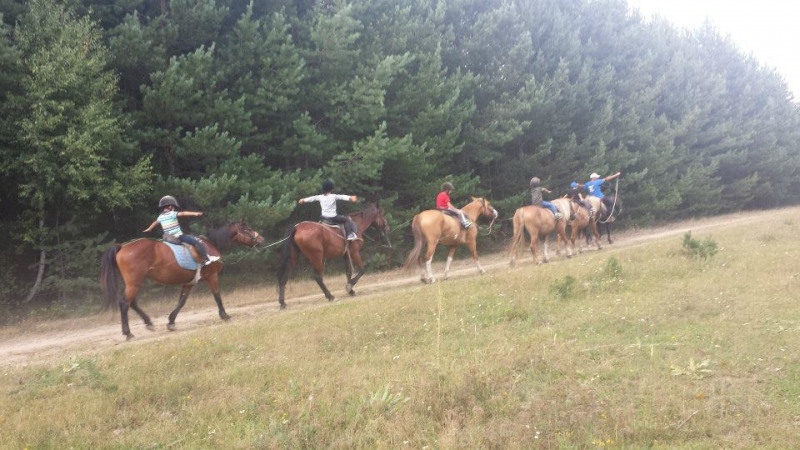 Лагер по конна езда за деца 
"Райска градина" 2015
